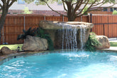 Photo of Sunset Grove - Complete Swimming Pool Waterfall Kit by Universal Rocks - Marquis Gardens